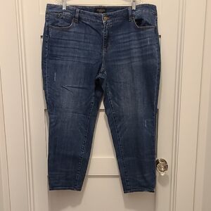 Talbots Dark Blue Ankle Jeans